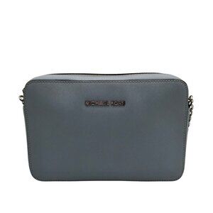 Michael Kors Jet Set Sky Blue East West Saffiano Leather Crossbody